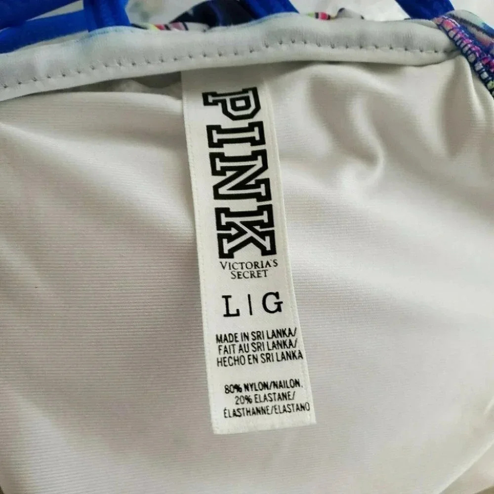 PINK BY VICTORIA'S SECRET STRAPPY BIKINI TOP - Picture 6 of 8